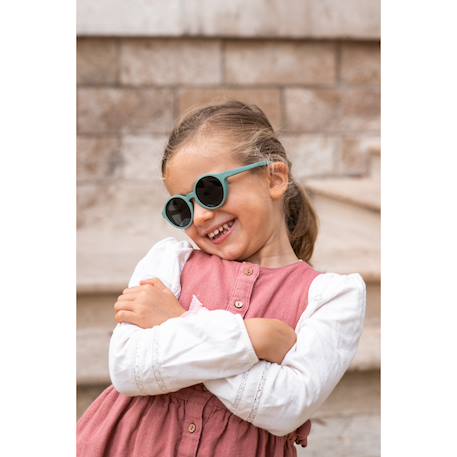 Lunettes de soleil enfant 4-6 ans Barbe à papa+Écaille+Galet+Vert sauge 22 - vertbaudet enfant 