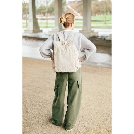 Sac à dos à langer Mellow beige+Mellow kaki 6 - vertbaudet enfant 