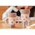 Set 2 tasses d'apprentissage 360° en inox click & drink Grand amour 5 - vertbaudet enfant 
