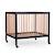 Parc pour bébé en bois + roues 95x75 cm parc 99 Blanc ancien+Marron et noir+Naturel+Noir 9 - vertbaudet enfant 