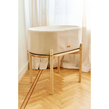 Berceau en lin Beige doux 6 - vertbaudet enfant 