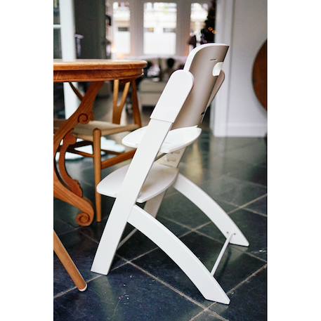 Chaise haute évolutive + tablette evosit Blanc+Gris pierre+Menthe+Rouille 6 - vertbaudet enfant 