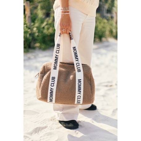 Sac à langer mommy club Blanc cassé+Marron doux 12 - vertbaudet enfant 