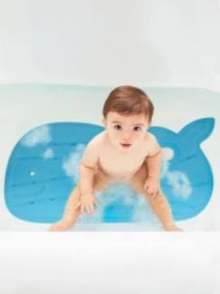 Puériculture-Toilette de bébé-Tapis de bain baleine Moby