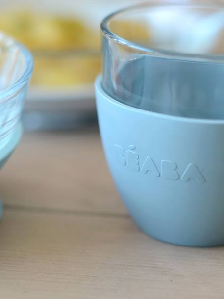 Coffret repas en verre X DURALEX BLEU+sable+VERT 4 - vertbaudet enfant 