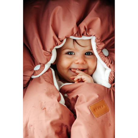 Chancelière universelle pour bébé 6-24 mois Gris chiné+Terracotta 12 - vertbaudet enfant 