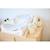 Lot de 3 paniers de rangement suspendus Teddy blanc cassé 6 - vertbaudet enfant 
