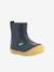 Boots fourrées cuir bébé garçon Socool Cho 1ers pas marine 1 - vertbaudet enfant 