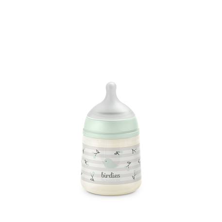 Biberon avec tétine sx pro 150 ml débit s Beige neutre+Bleu liberty+Liberty rose+Oisillons beige+Oisillons rose+Oisillons vert 20 - vertbaudet enfant 