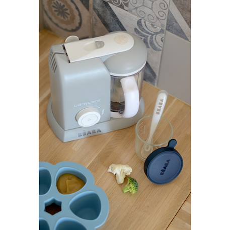 Robot cuiseur 4 en 1 contenance xl 1100 ml babycook solo Gris clair 6 - vertbaudet enfant 