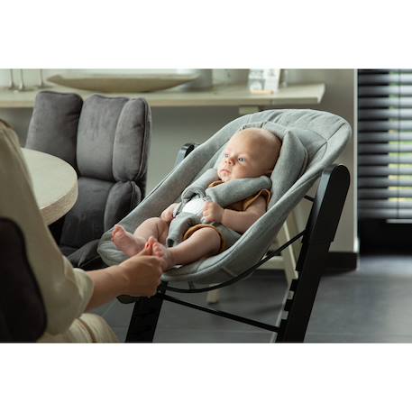 Accessoire chaise haute newborn evosit Gris+Noir 11 - vertbaudet enfant 