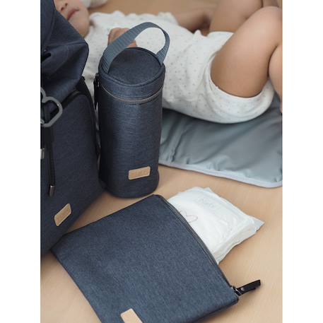 Sac à dos à langer grand volume 22 l vancouver Gris foncé 6 - vertbaudet enfant 