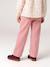 Pantalon large fille velours rose poudré 6 - vertbaudet enfant 