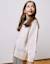 Cardigan en maille avec nœuds et pois jacquard Beige clair 2 - vertbaudet enfant 