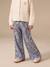 Pantalon large sequin noël fille argenté 1 - vertbaudet enfant 