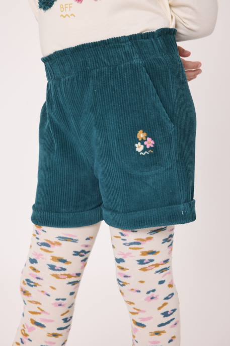 Short fille Vert emeraude 1 - vertbaudet enfant 