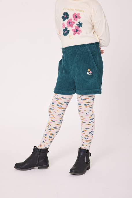 Short fille Vert emeraude 2 - vertbaudet enfant 
