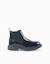 Bottines chelsea vernies avec semelle antidérapante Bleu 1 - vertbaudet enfant 