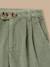 Short velours gaufré taille haute fille Vert pastel 2 - vertbaudet enfant 