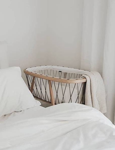 Berceau KUMI avec Matelas Organique Bois de rose+Desert+Hazelnut 13 - vertbaudet enfant 