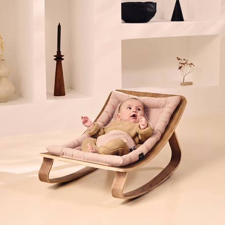 Transat LEVO Noyer Bleu/gris+Bleu/vert+Bois de rose+Camel+Crème+Rose 31 - vertbaudet enfant 