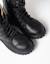 Bottines motardes avec lacets et doublure douce Noir 4 - vertbaudet enfant 