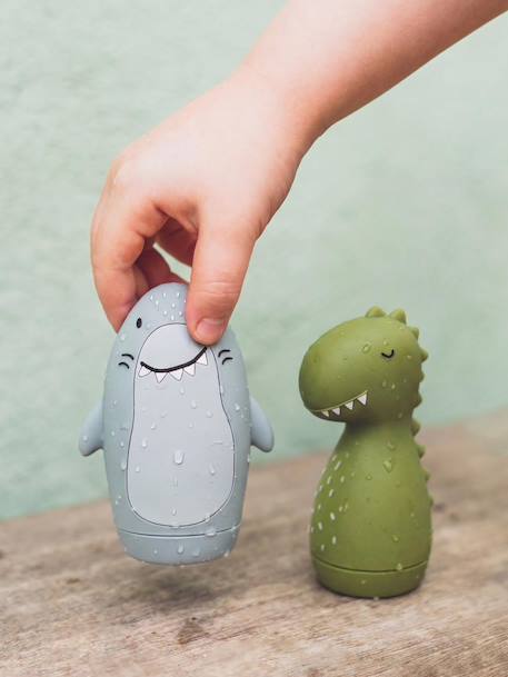 Jouets de bains animaux bleu+rose 4 - vertbaudet enfant 