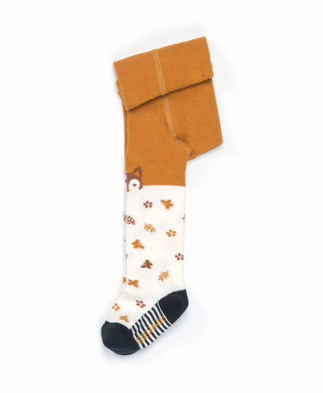 Collants bébé fille Jaune ocre 2 - vertbaudet enfant 