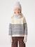 Pull fille écru+marine 1 - vertbaudet enfant 