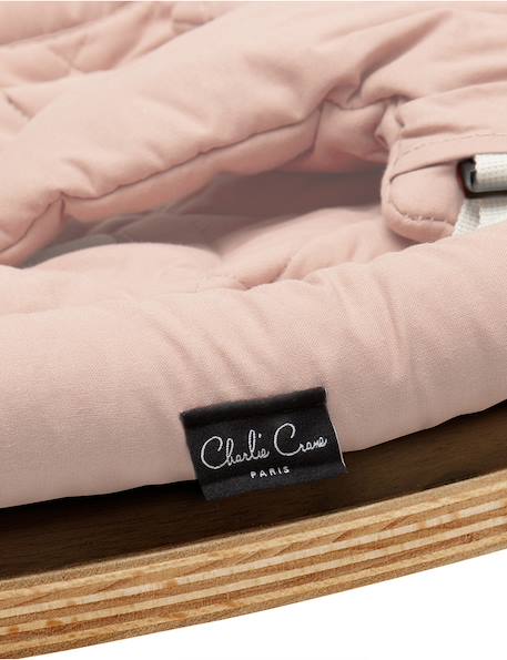 Transat LEVO Noyer Bleu/gris+Bleu/vert+Bois de rose+Camel+Crème+Rose 35 - vertbaudet enfant 