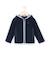Veste polaire à capuche fille Indigo 1 - vertbaudet enfant 