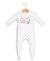 Pyjama bébé fille Imprime pois fd opt blanc 1 - vertbaudet enfant 