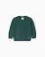 Pull en laine mélangée b&s Vert 1 - vertbaudet enfant 