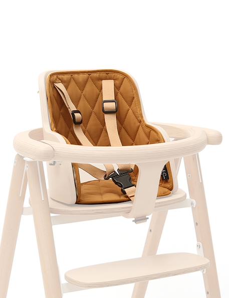 Coussin pour chaise haute TOBO Camel+Farrow+Fur milk+Makemelemonade 2 - vertbaudet enfant 