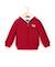 Veste tricot à capuche fille Rose framboise 1 - vertbaudet enfant 