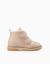 Bottines à finition pailletée et peluche douce synthétique Rose 1 - vertbaudet enfant 