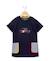 Robe manches courtes fille Bleu indigo 1 - vertbaudet enfant 
