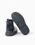 Bottines chelsea vernies avec semelle antidérapante Bleu 3 - vertbaudet enfant 