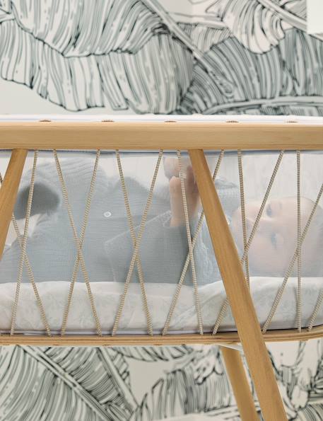 Berceau KUMI avec Matelas Organique Bois de rose+Desert+Hazelnut 12 - vertbaudet enfant 