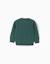 Pull en laine mélangée b&s Vert 2 - vertbaudet enfant 