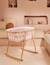 Berceau KUMI avec Matelas Organique Bois de rose+Desert+Hazelnut 1 - vertbaudet enfant 