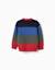 Pull en maille à rayures Rouge 3 - vertbaudet enfant 