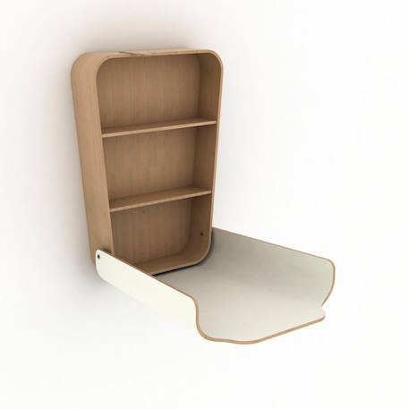 Table à langer murale NOGA White Blanc 2 - vertbaudet enfant 