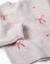 Pull en maille avec nœuds et pois jacquard Rose clair 3 - vertbaudet enfant 