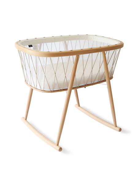 Berceau KUMI avec Matelas Organique Bois de rose+Desert+Hazelnut 7 - vertbaudet enfant 