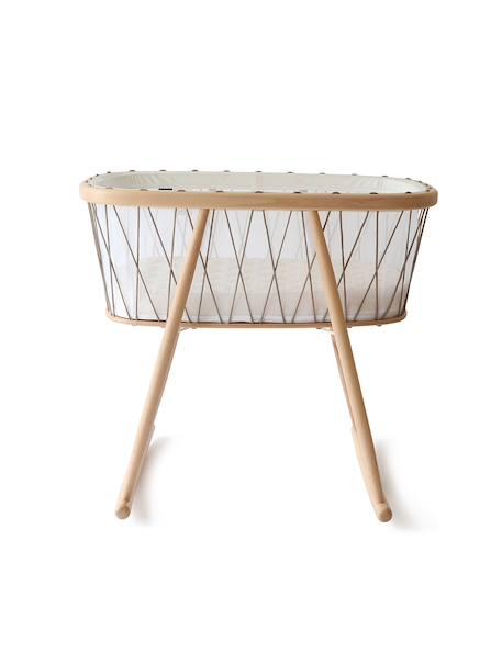 Berceau KUMI avec Matelas Organique Bois de rose+Desert+Hazelnut 16 - vertbaudet enfant 