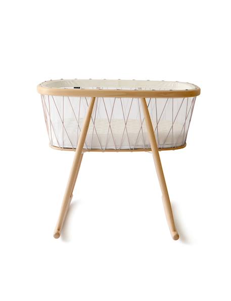 Berceau KUMI avec Matelas Organique Bois de rose+Desert+Hazelnut 4 - vertbaudet enfant 