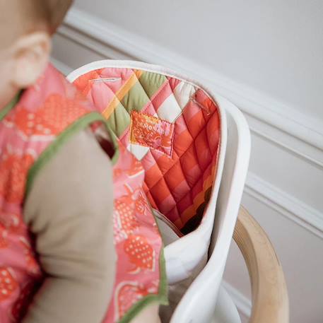 Coussin pour chaise haute TOBO Camel+Farrow+Fur milk+Makemelemonade 12 - vertbaudet enfant 