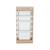 Meuble de rangement enfant 4 bacs de rangement, 41,5 x 30 x 89cm (lot de 2) Blanc+Naturel 11 - vertbaudet enfant 