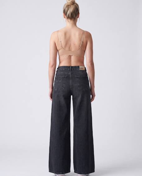 Jean de grossesse super wide leg rodéo Gris 4 - vertbaudet enfant 